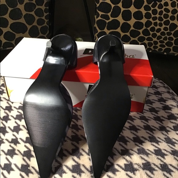 Diba Pointed Toe, Kitten Heel Pumps - Picture 4 of 4